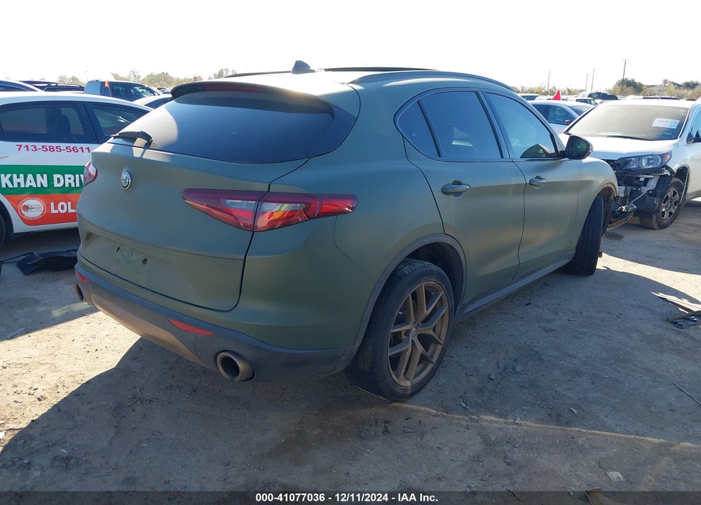 2018 ALFA ROMEO STELVIO TI SPORT AWD VIN: ZASFAKNNXJ7B86122