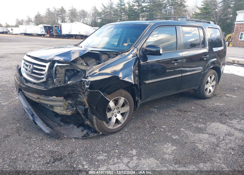 2014 HONDA PILOT TOURING VIN: 5FNYF4H99EB021188
