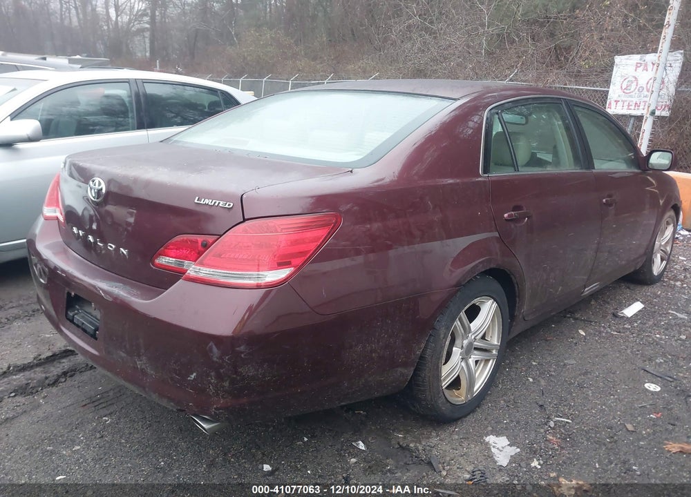 2005 TOYOTA AVALON LIMITED VIN: 4T1BK36B35U050285
