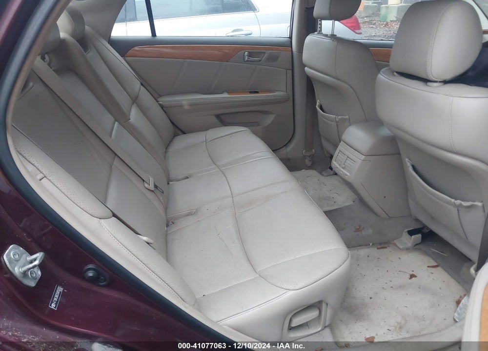 2005 TOYOTA AVALON LIMITED VIN: 4T1BK36B35U050285