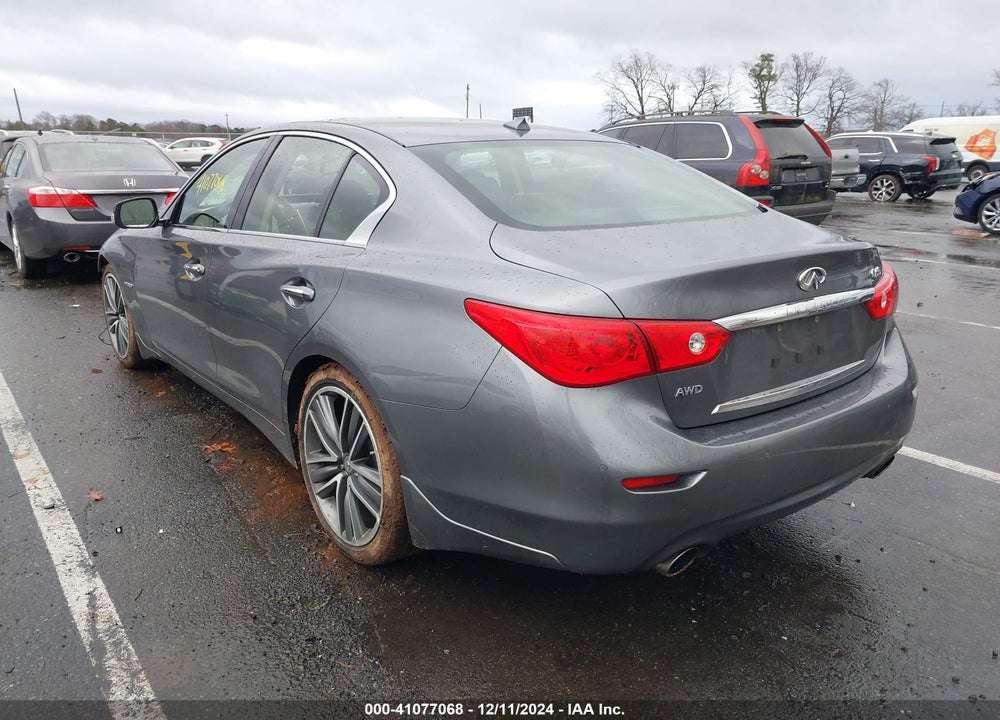 2016 INFINITI Q50 HYBRID VIN: JN1AV7AR7GM530029