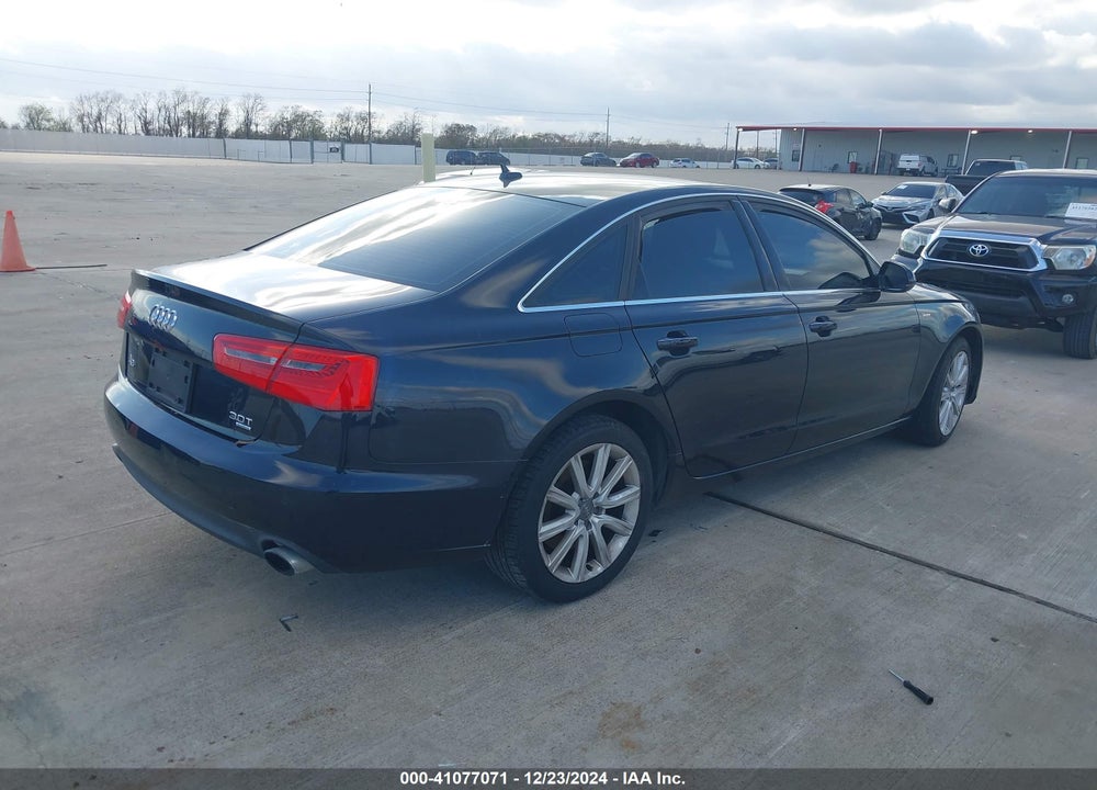 2014 AUDI A6 3.0T PREMIUM PLUS VIN: WAUFGAFC2EN074329