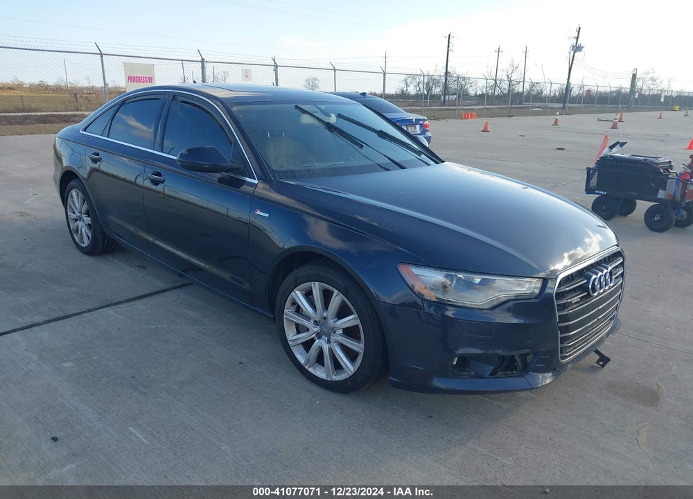 2014 AUDI A6 3.0T PREMIUM PLUS VIN: WAUFGAFC2EN074329