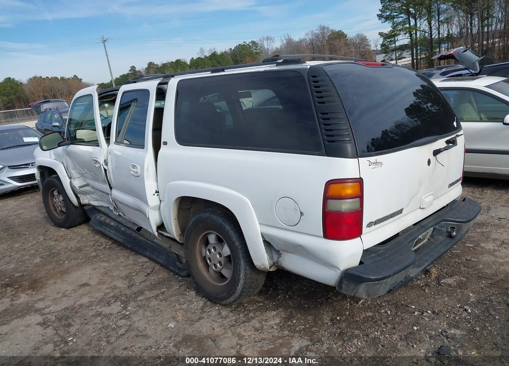 2002 CHEVROLET SUBURBAN 1500 LT VIN: 1GNFK16Z42J305909
