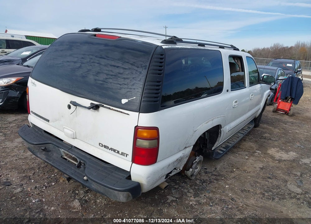2002 CHEVROLET SUBURBAN 1500 LT VIN: 1GNFK16Z42J305909