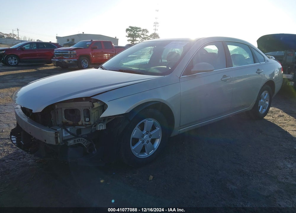 2008 CHEVROLET IMPALA LT VIN: 2G1WT58K089115910