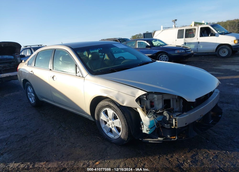 2008 CHEVROLET IMPALA LT VIN: 2G1WT58K089115910