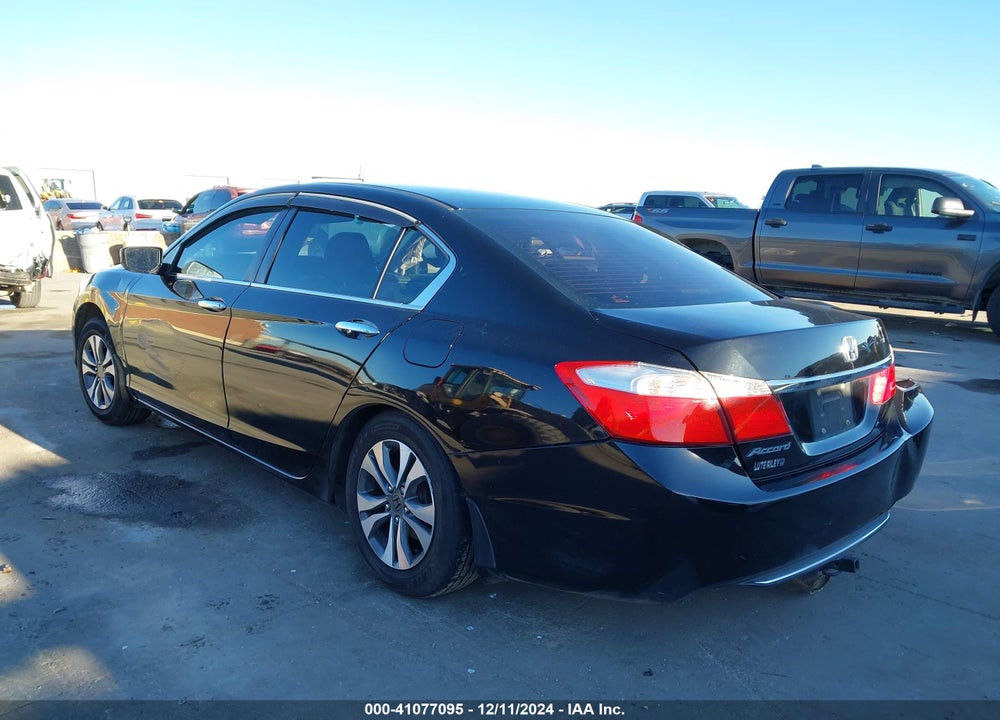 2013 HONDA ACCORD LX VIN: 1HGCR2F37DA155453