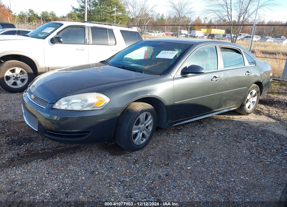 2013 CHEVROLET IMPALA LS VIN: 2G1WF5E33D1194390
