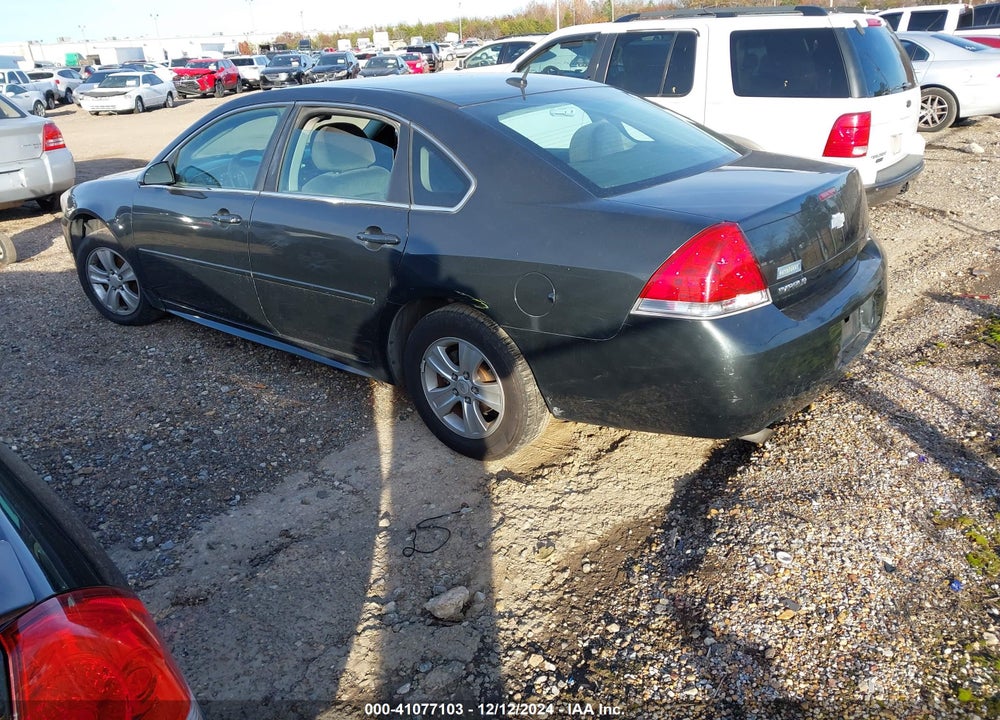 2013 CHEVROLET IMPALA LS VIN: 2G1WF5E33D1194390