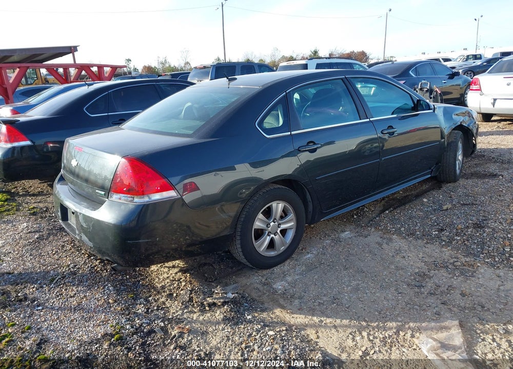 2013 CHEVROLET IMPALA LS VIN: 2G1WF5E33D1194390