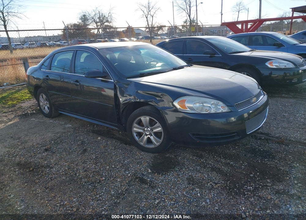 2013 CHEVROLET IMPALA LS VIN: 2G1WF5E33D1194390
