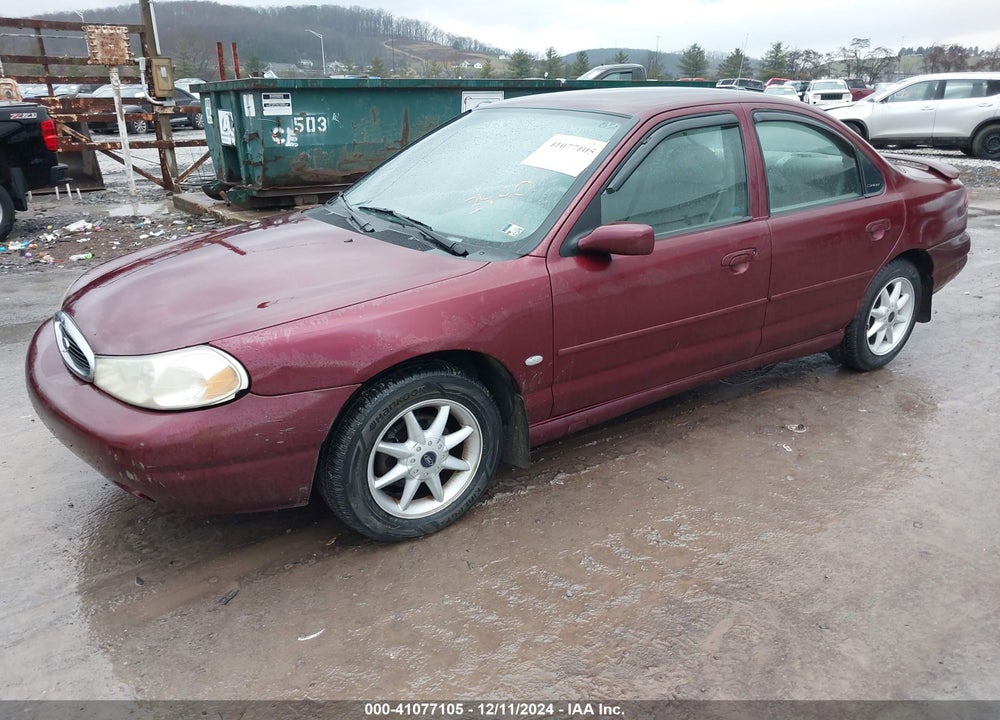 1998 FORD CONTOUR VIN: 1FAFP66LXWK243490