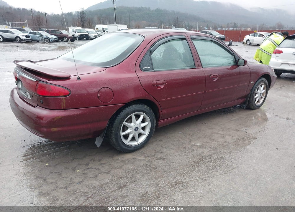 1998 FORD CONTOUR VIN: 1FAFP66LXWK243490