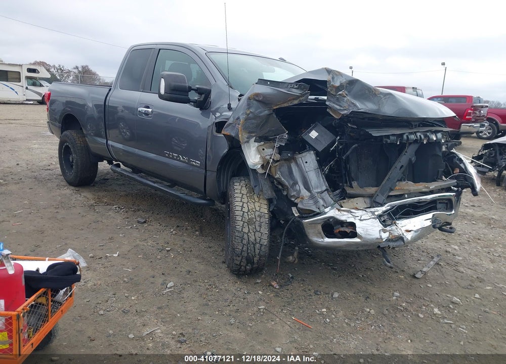 2018 NISSAN TITAN XD SV GAS VIN: 1N6AA1C37JN505015