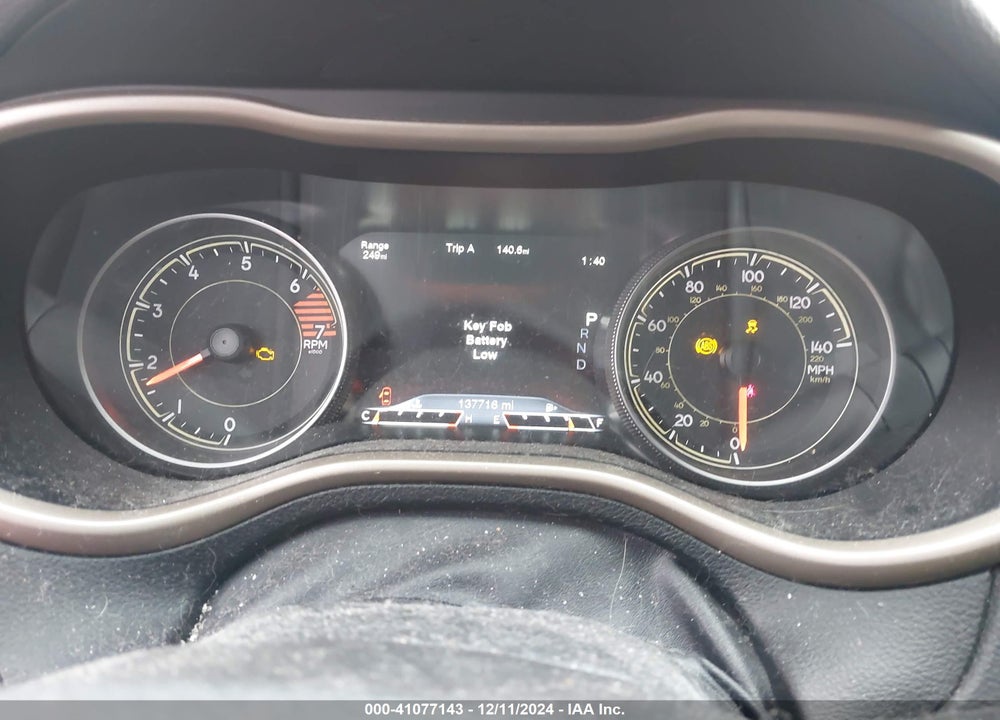 2016 JEEP CHEROKEE LIMITED VIN: 1C4PJMDB8GW213624