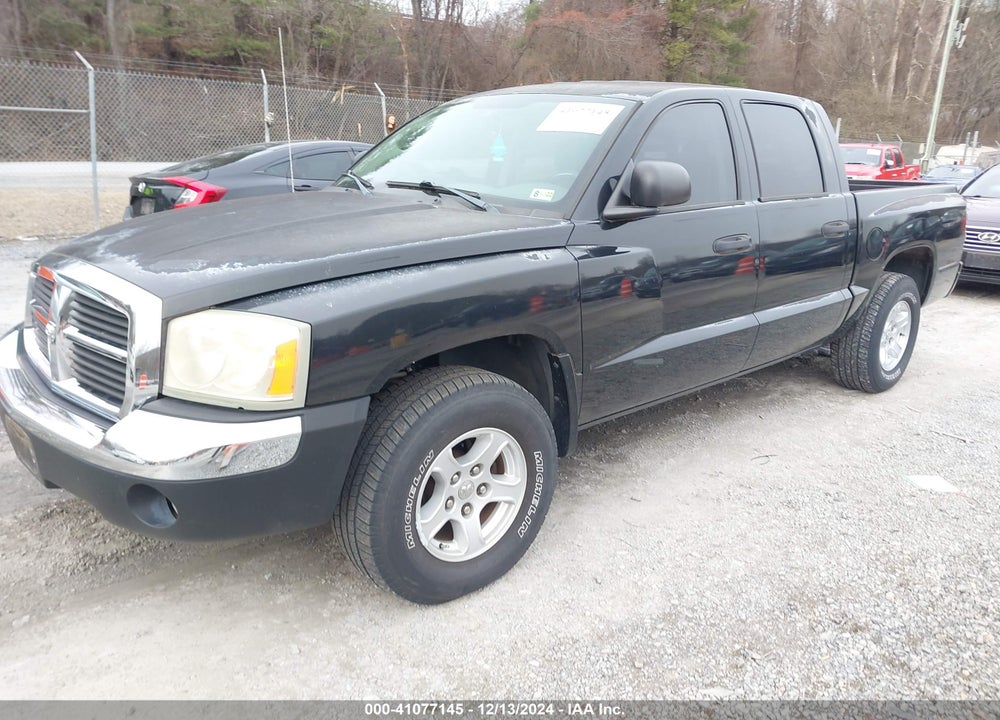 2005 DODGE DAKOTA SLT VIN: 1D7HW48N85S296444