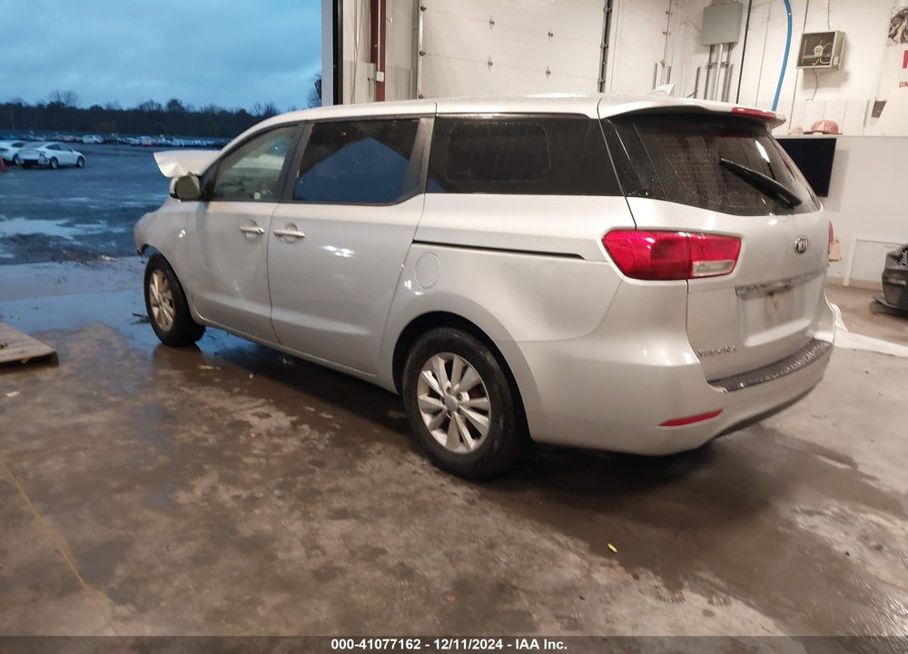 2016 KIA SEDONA L VIN: KNDMA5C1XG6111579