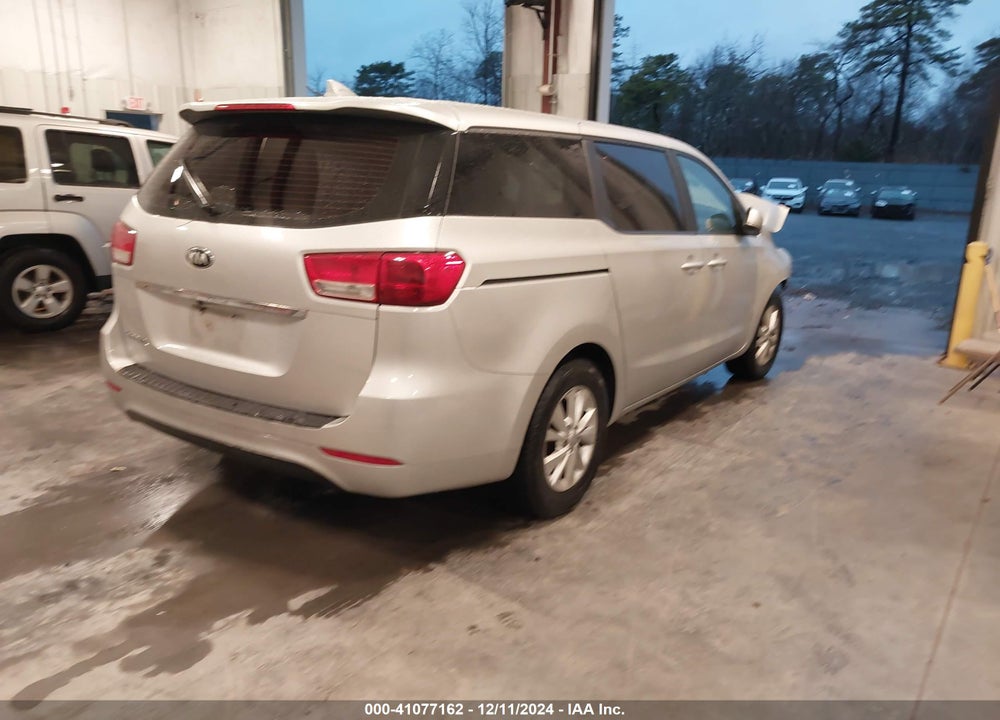 2016 KIA SEDONA L VIN: KNDMA5C1XG6111579