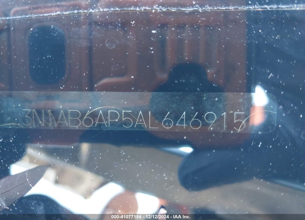 2010 NISSAN SENTRA 2.0SL VIN: 3N1AB6AP5AL646915