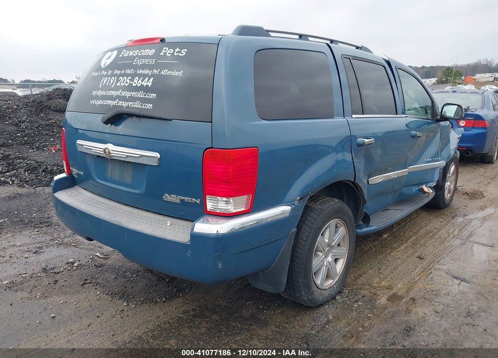 2009 CHRYSLER ASPEN LIMITED VIN: 1A8HX58P39F715600