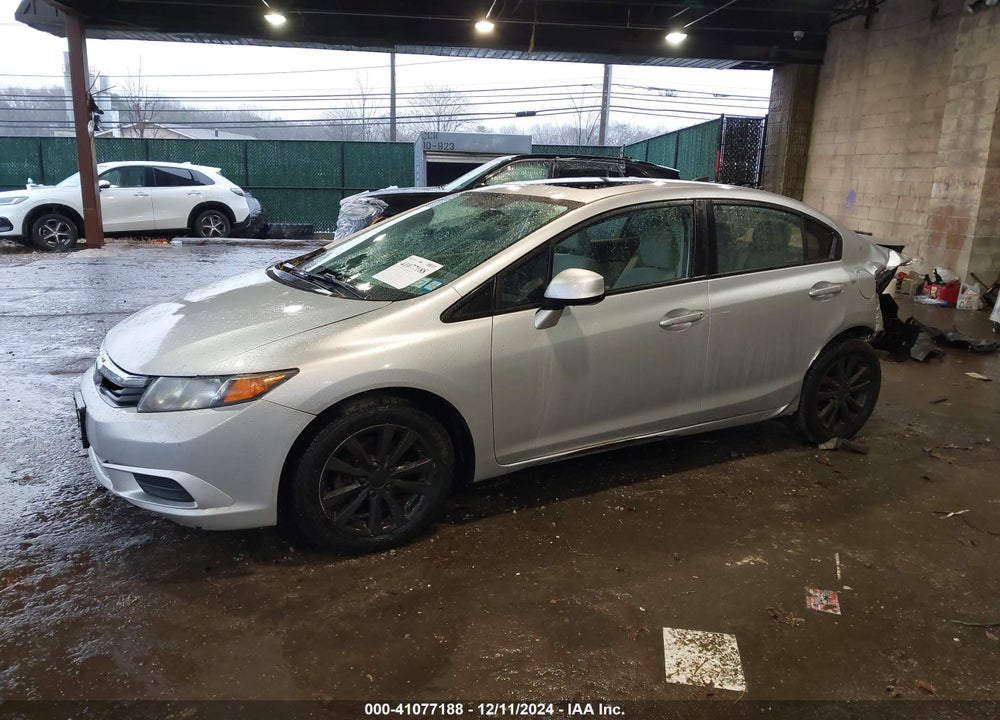 2012 HONDA CIVIC VIN: 19XFB2F83CE353325