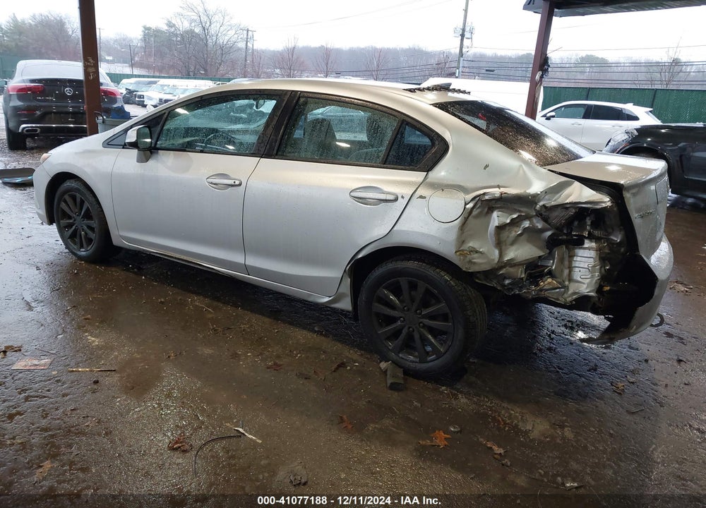 2012 HONDA CIVIC VIN: 19XFB2F83CE353325