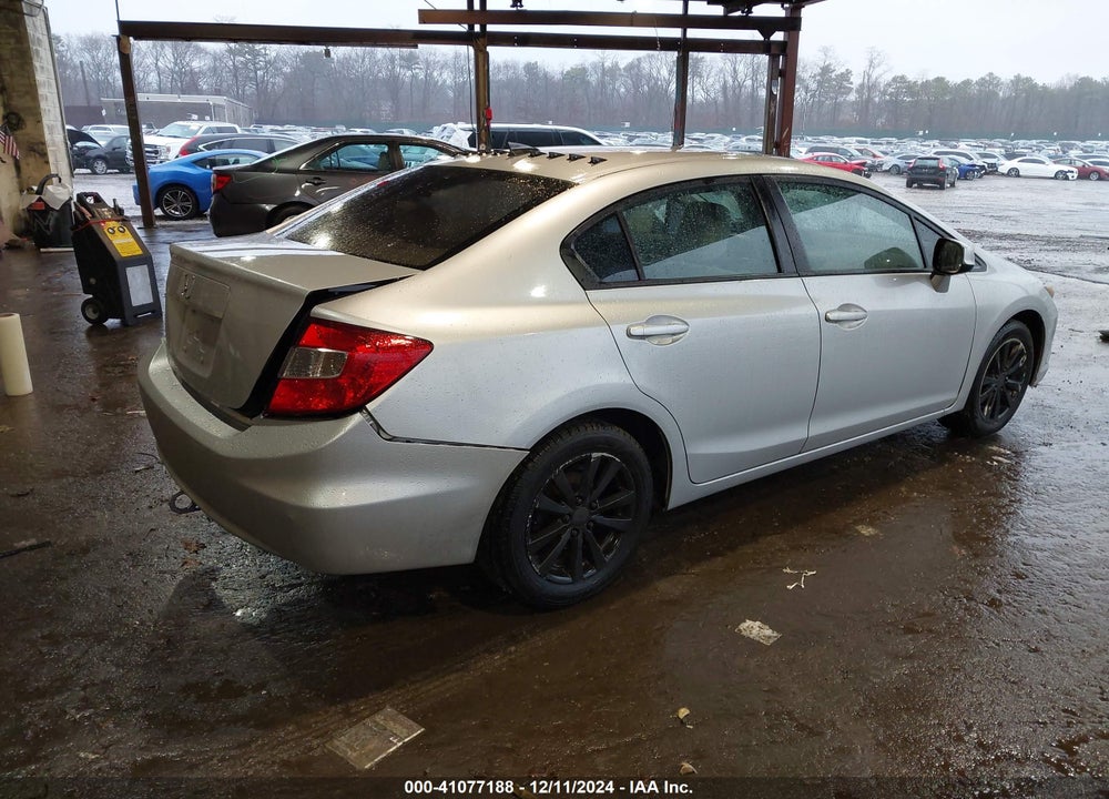 2012 HONDA CIVIC VIN: 19XFB2F83CE353325