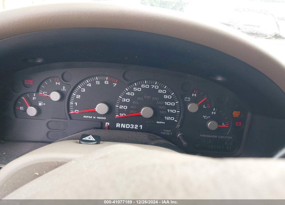 2003 FORD EXPLORER EDDIE BAUER VIN: 1FMZU64K63UB39438