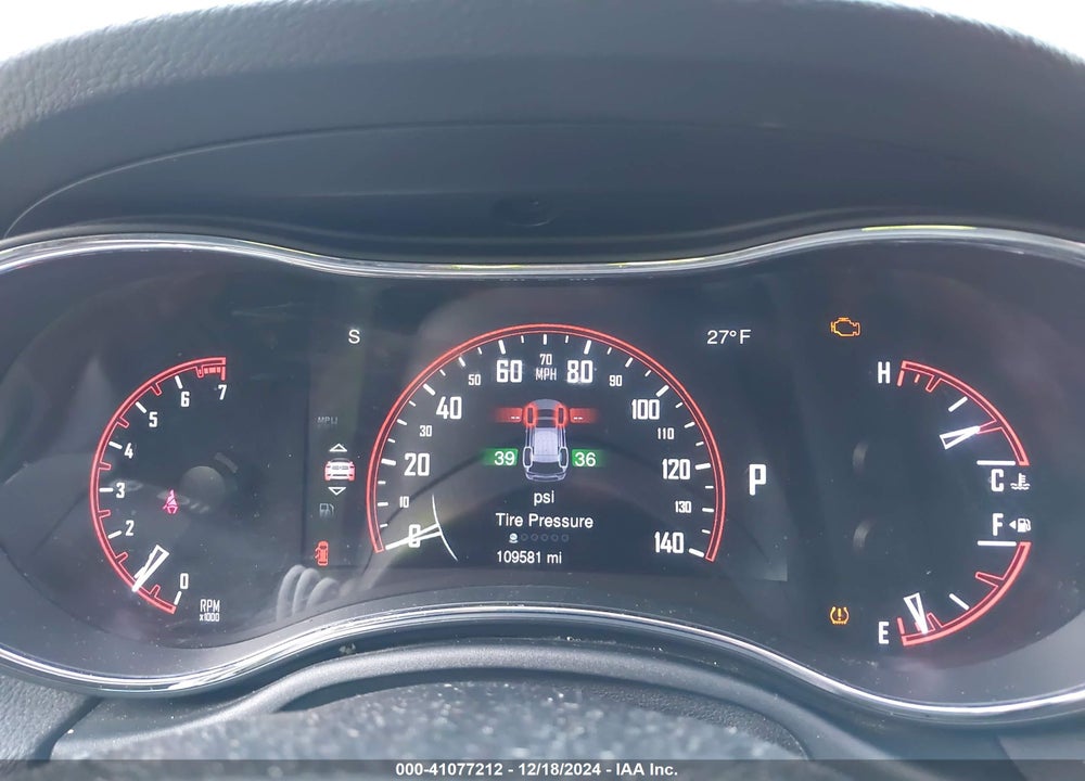 2015 DODGE DURANGO LIMITED VIN: 1C4RDJDG3FC851094