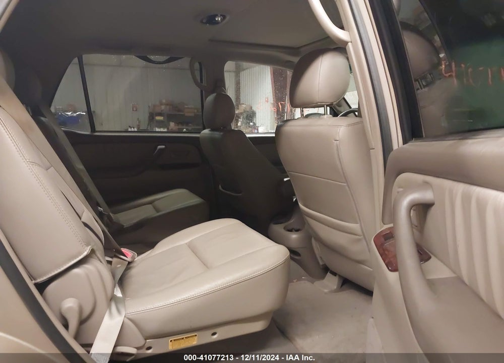 2007 TOYOTA SEQUOIA LIMITED V8 VIN: 5TDBT48A97S277824