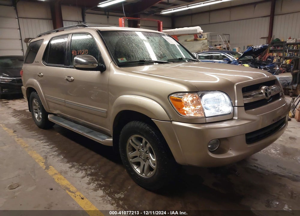 2007 TOYOTA SEQUOIA LIMITED V8 VIN: 5TDBT48A97S277824