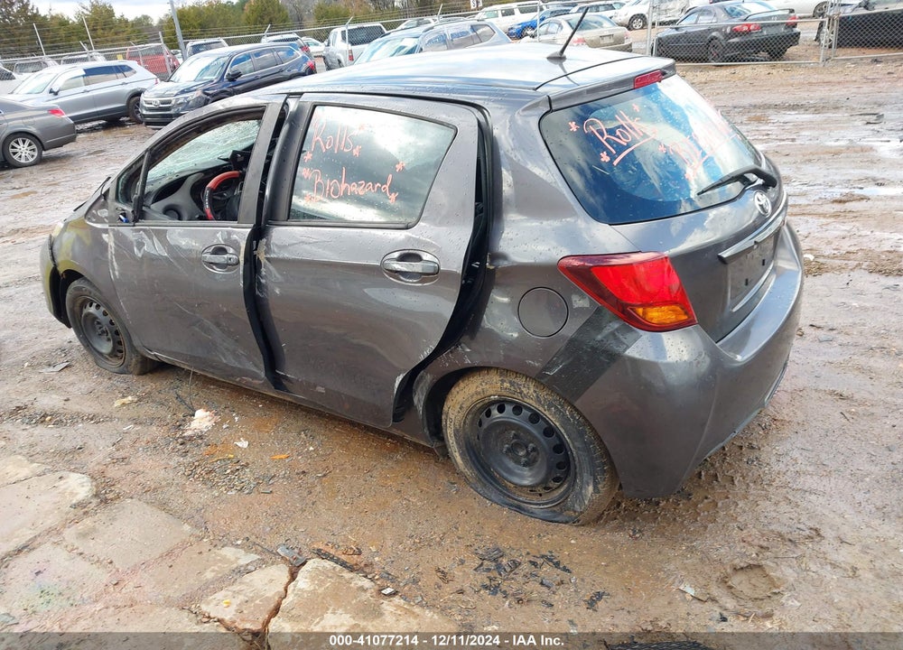 2017 TOYOTA YARIS VIN: VNKKTUD38HA079149