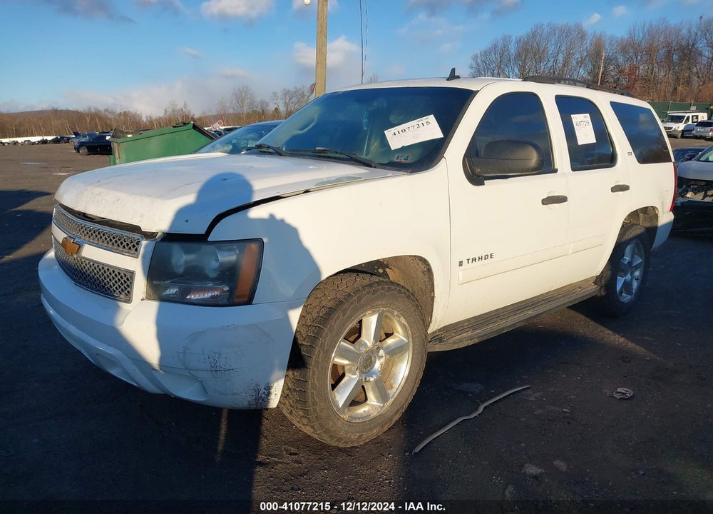 2007 CHEVROLET TAHOE LTZ VIN: 1GNFK13037J291403