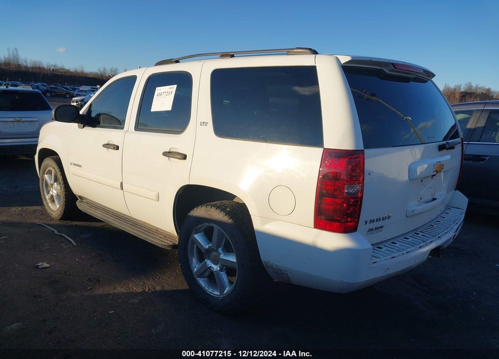 2007 CHEVROLET TAHOE LTZ VIN: 1GNFK13037J291403