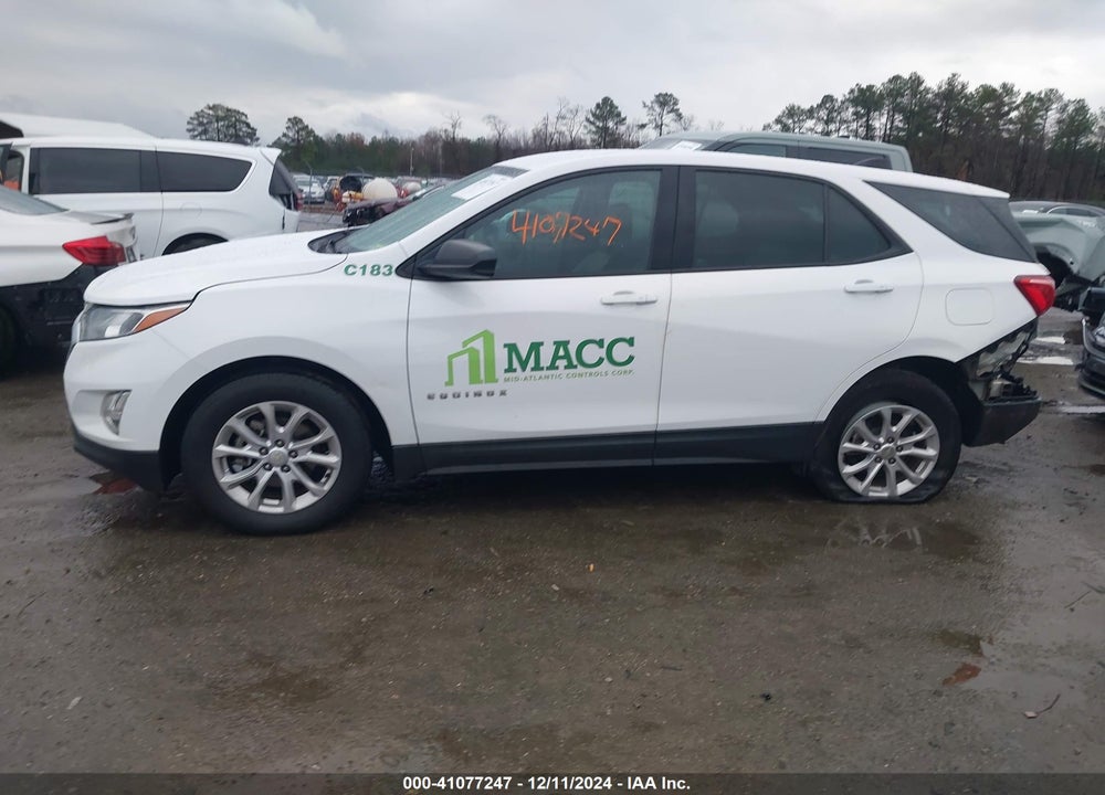 2018 CHEVROLET EQUINOX LS VIN: 3GNAXHEV6JL321409