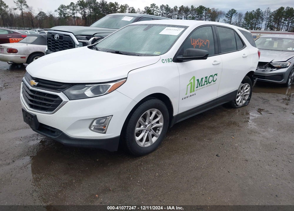 2018 CHEVROLET EQUINOX LS VIN: 3GNAXHEV6JL321409