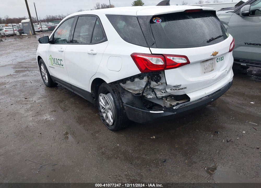 2018 CHEVROLET EQUINOX LS VIN: 3GNAXHEV6JL321409