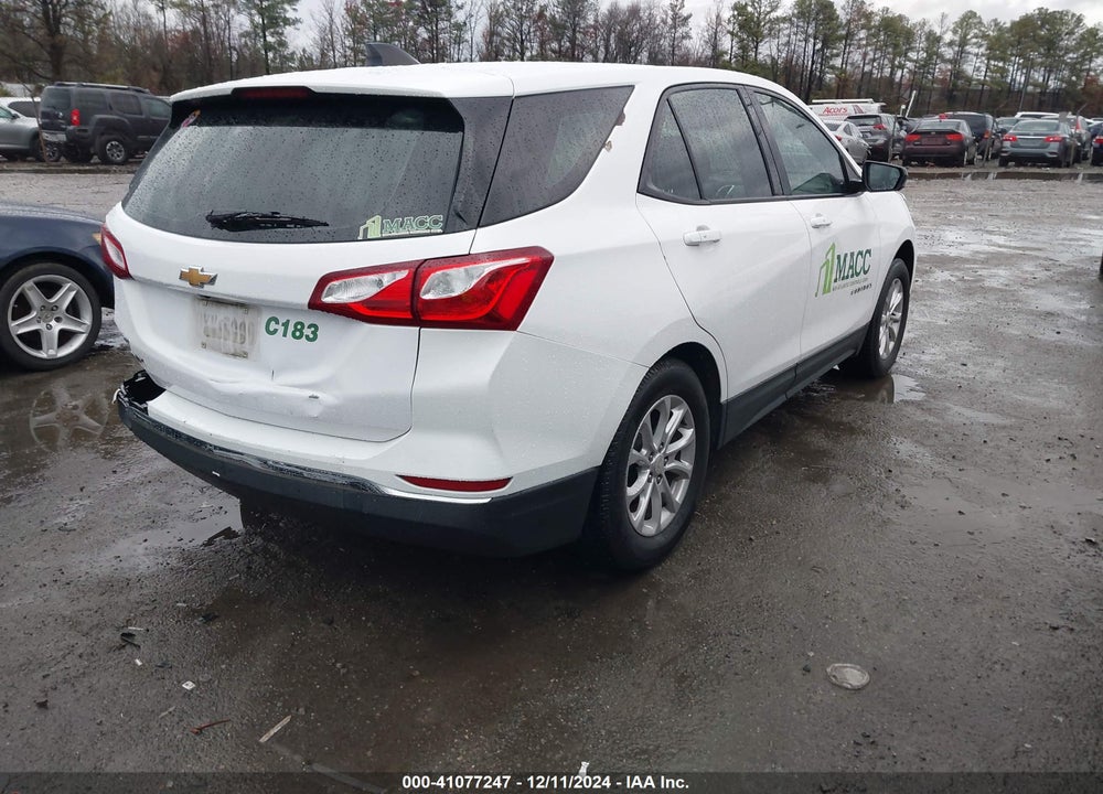 2018 CHEVROLET EQUINOX LS VIN: 3GNAXHEV6JL321409