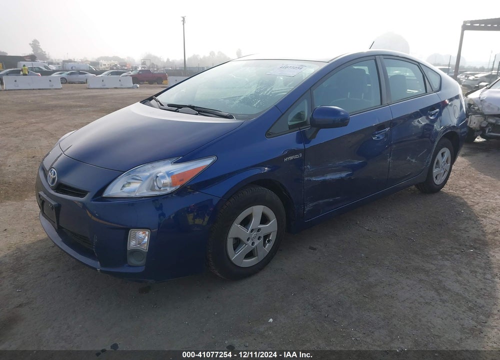 2011 TOYOTA PRIUS THREE VIN: JTDKN3DUXB0267903