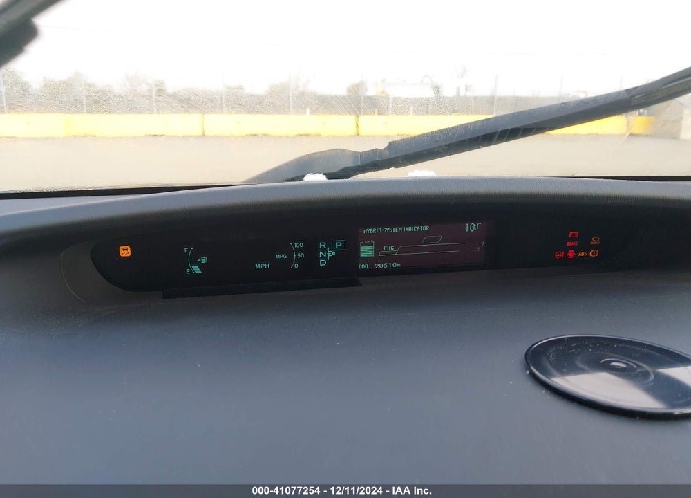 2011 TOYOTA PRIUS THREE VIN: JTDKN3DUXB0267903