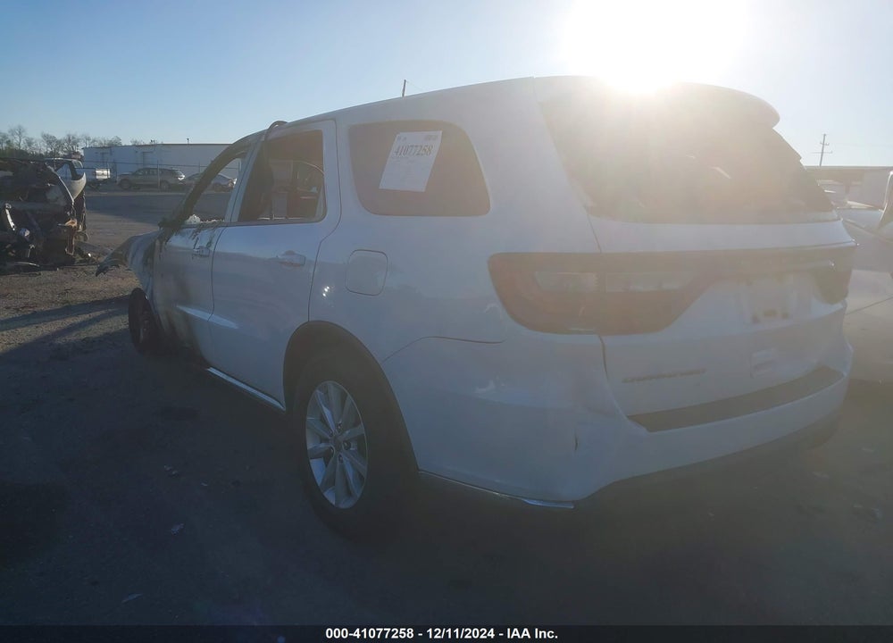 2014 DODGE DURANGO SXT VIN: 1C4RDHAG2EC277681