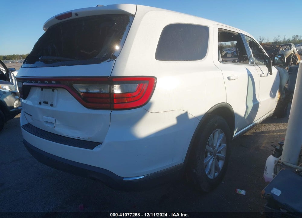 2014 DODGE DURANGO SXT VIN: 1C4RDHAG2EC277681