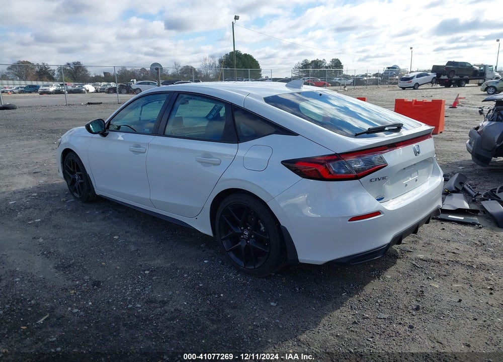 2022 HONDA CIVIC VIN: 19XFL2H81NE003995