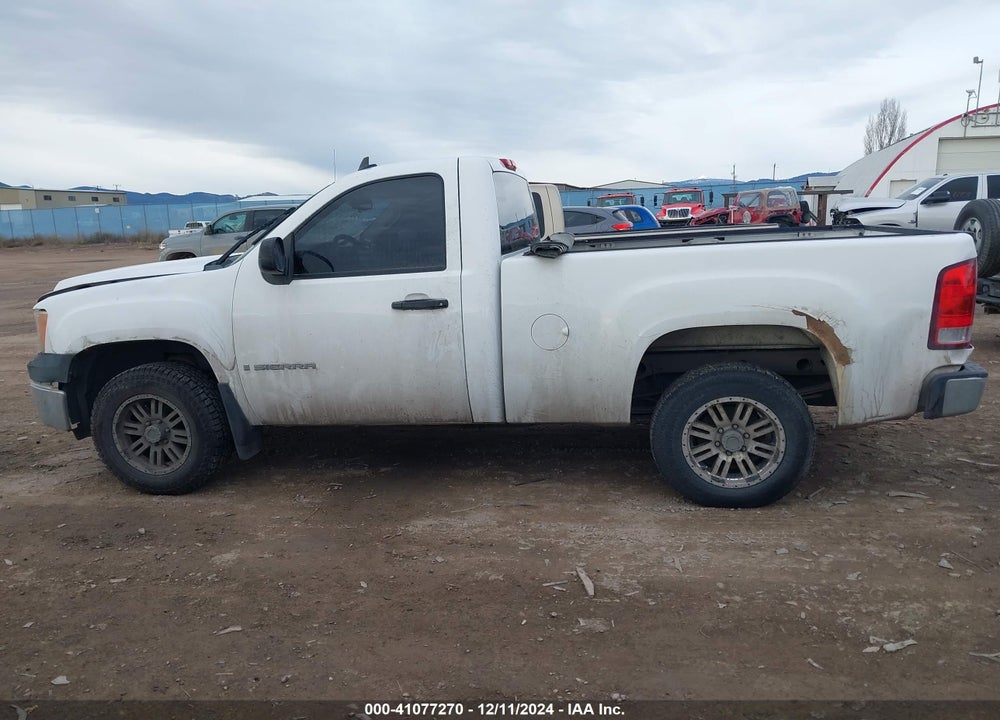 2008 GMC SIERRA 1500 VIN: 1GTEC14X68Z321316