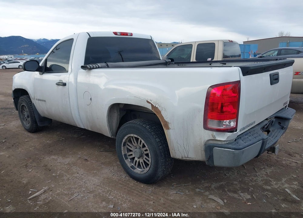 2008 GMC SIERRA 1500 VIN: 1GTEC14X68Z321316