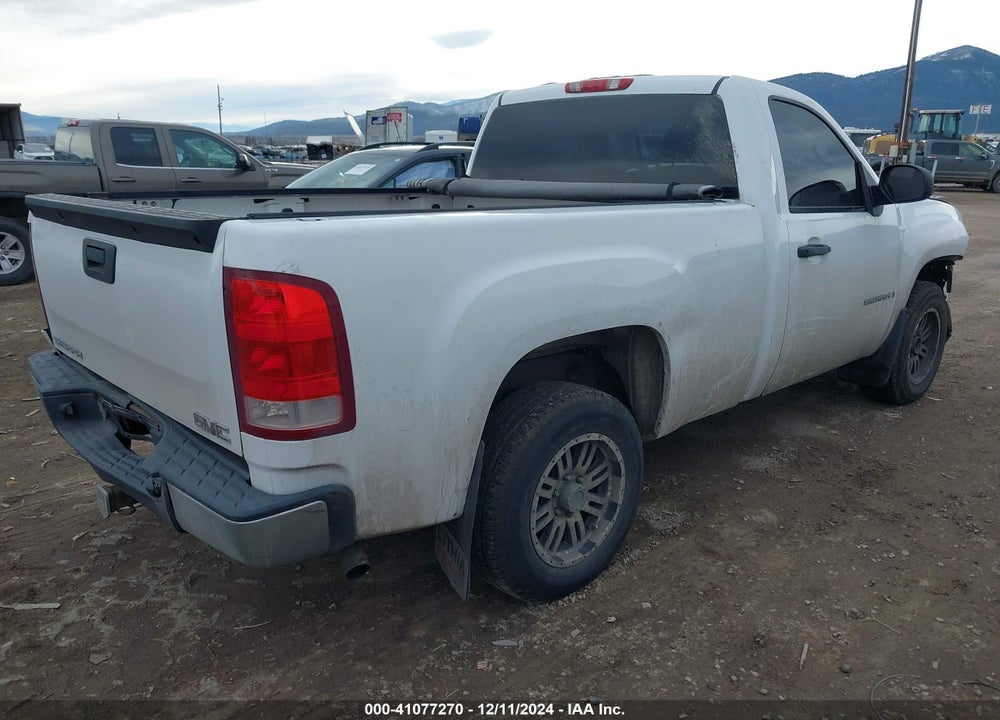 2008 GMC SIERRA 1500 VIN: 1GTEC14X68Z321316