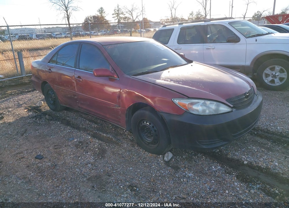 2004 TOYOTA CAMRY LE VIN: 4T1BE32KX4U331964