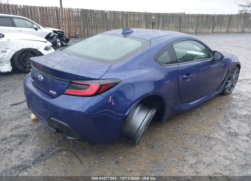 2023 SUBARU BRZ LIMITED VIN: JF1ZDBE12P9703796