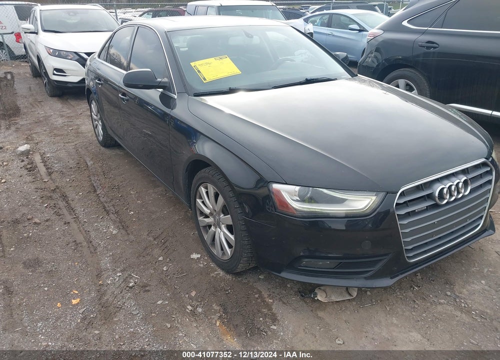 2013 AUDI A4 2.0T PREMIUM VIN: WAUBFAFL1DN004689